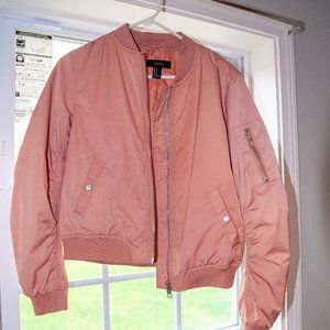 Peach Bomber Jacket